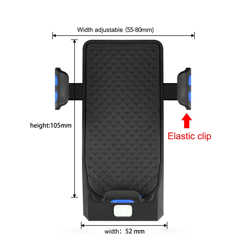WorthWhile 4 в 1 велосипедный головной светильник USB заряжаемый держатель для телефона светодиодный 130DB велосипедный Звонок передний светильник power Bank с динамиком