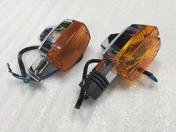 

Free Shipping 12V Motorcycle Turn Light GS125 Vintage Refit Signal Lamp Modification Direction Lights Conner Lamps