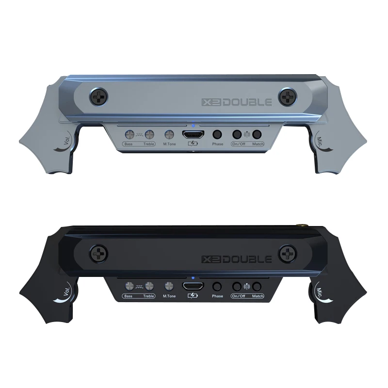 Double X2 Acoustic Guitar Pickup Wireless Soundhole Rechargeable Guitar