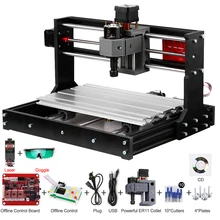 CNC 3018 Pro GRBL contrôle bricolage Mini CNC Machine 3 axes Pcb fraiseuse bois routeur Laser graveur Laser gravure Machine