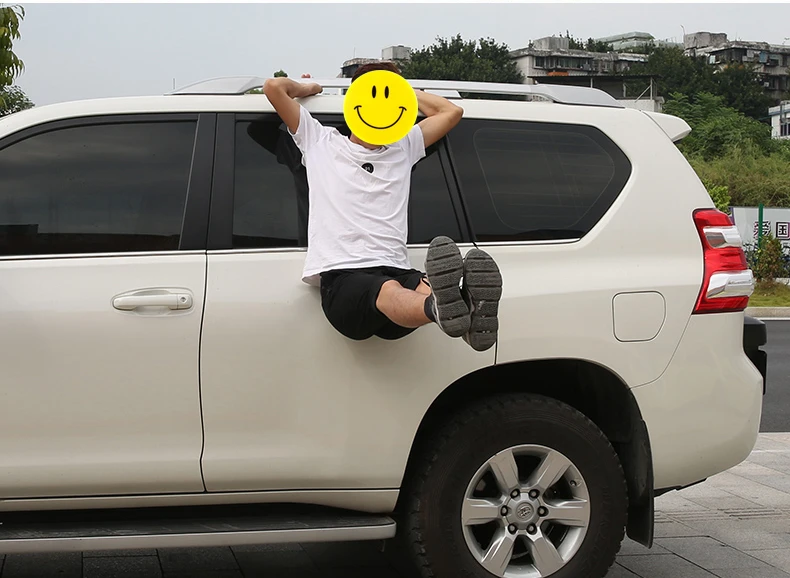 2 шт. багажник на крышу автомобиля для Toyota Land Cruiser Prado J150 2010- Автомобильный багажник на крыше автомобиля крест бар алюминиевый сплав