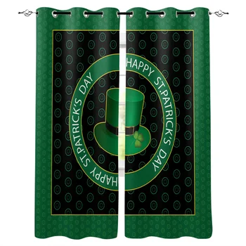 

Elf Hat Curtains Window Living Room Curtains Kitchen Indoor Window High Blackout Curtain Thick