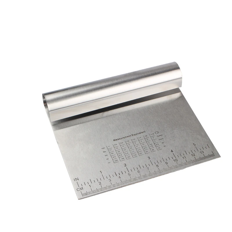 Dough Scraper Butter Cutter Cake Decoration Bakery Tools Stainless Steel Pizza Pastry Spatulas Fondant Decor Kitchen Gadgets