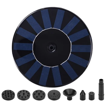 

Solar Water Floating Pump Fountain Outdoor 7V/1.5W Fountain Floating Fountain