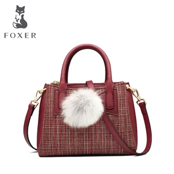 

FOXER designer bags famous brand women bags 2020 luxury handbags women bags fashion cowhide tote bag women leather shoulder bag