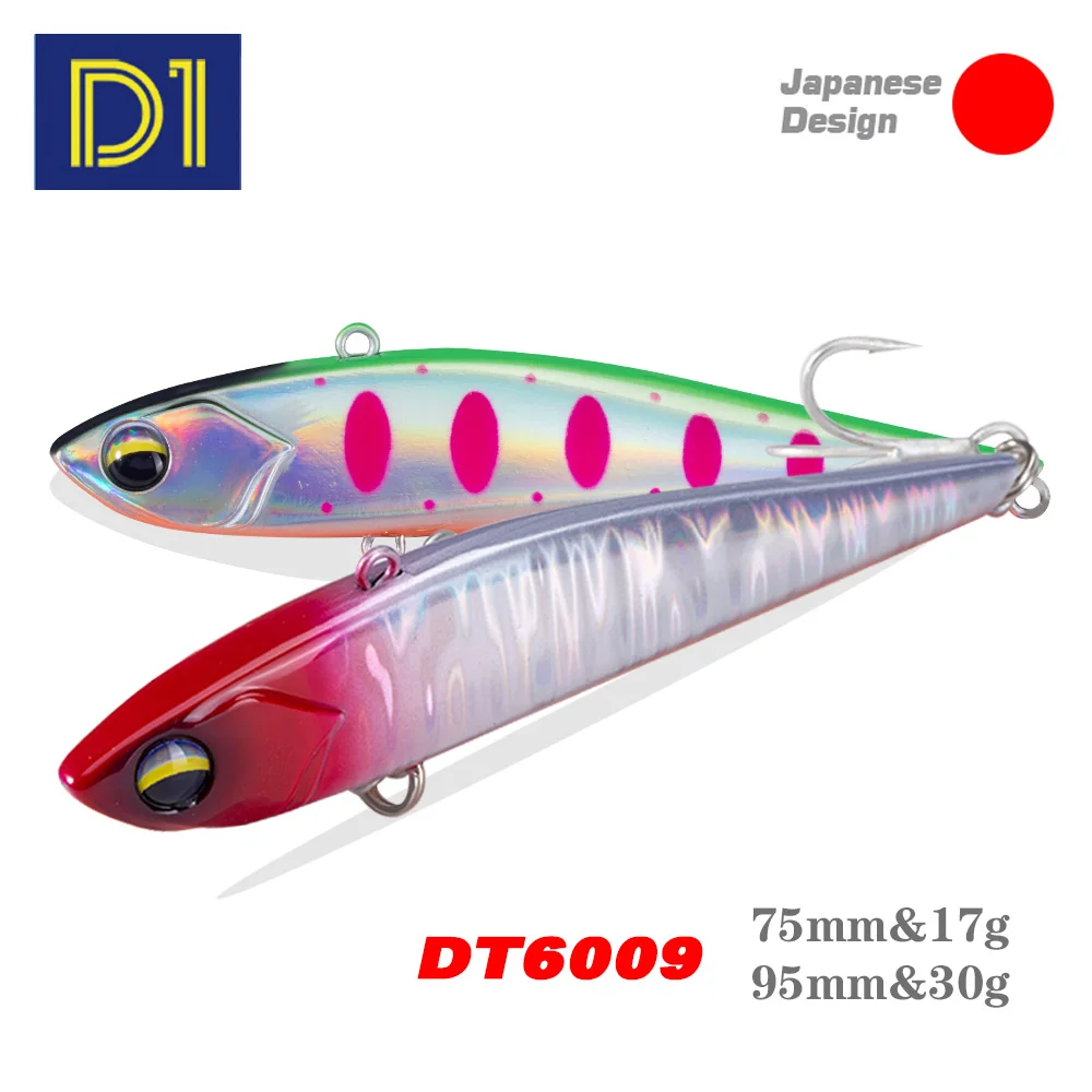 D1 Winter VIB Ice Fishing Lure Sinking 3pcs 75mm 95mm Rattins for Bass Pike  Hard Baits Vibration Lipless Crank Long Casting - AliExpress