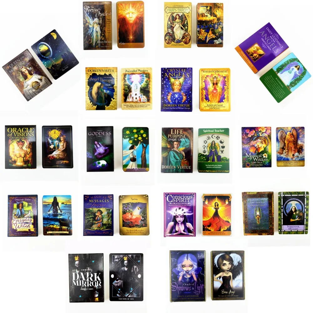 

2020 New Oracle Tarot Cards life Purple Oracle Card Board Deck Games Palying Cards Game Entertainment