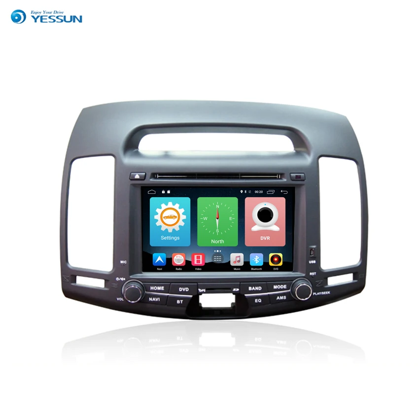 Автомобильная навигация Yessun GPS для Hyundai Elantra 2007 ~ 2011 Android HD сенсорный экран плеер
