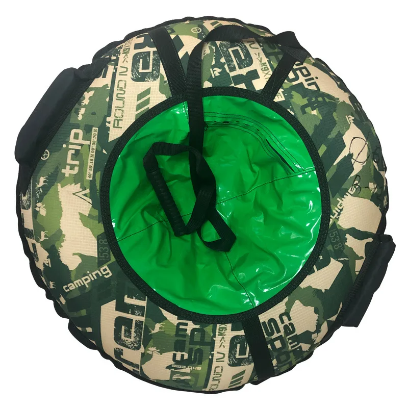 120CM Ski Thickening Inflatable Inner Tube Swimming Circle Sliding Skiing Ski Snow Tubes