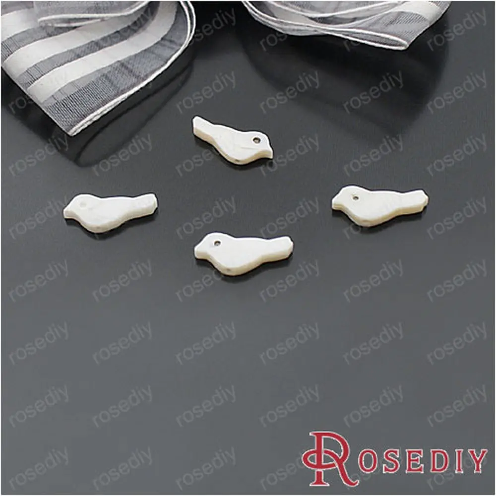 

Wholesale 15*6mm Original Color Bird Natural Freshwater Shell Beads Diy Jewelry Findings Accessories 10 pieces(JM5327)