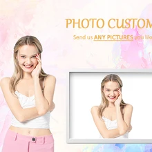 Фото на заказ DIY алмазная живопись полная квадратная дрель вышивка крестиком прополка Семья Друзья Fandmade подарок Алмазная вышивка