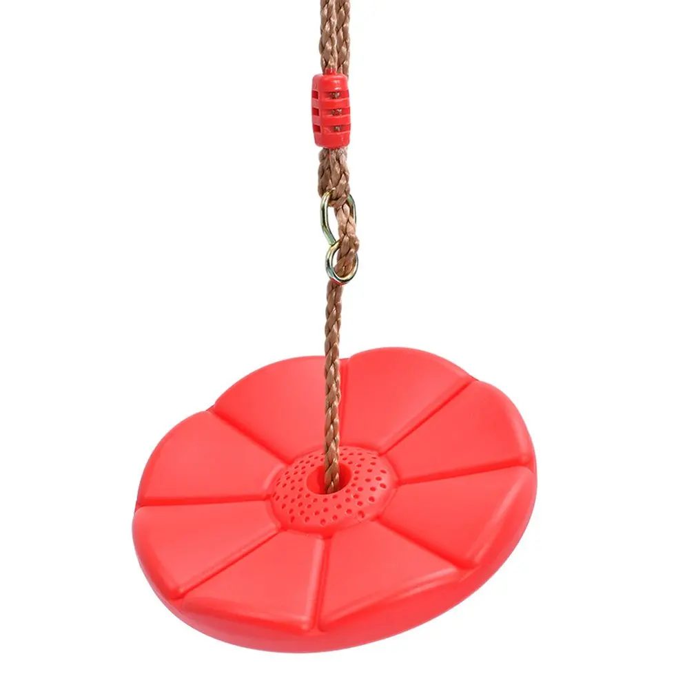 

Kids Outdoor Indoor Plate Swing Monkey Swings Round Plate Swing Seat Toys For Chhildren Funny Sport Birthday Gift Game Toys
