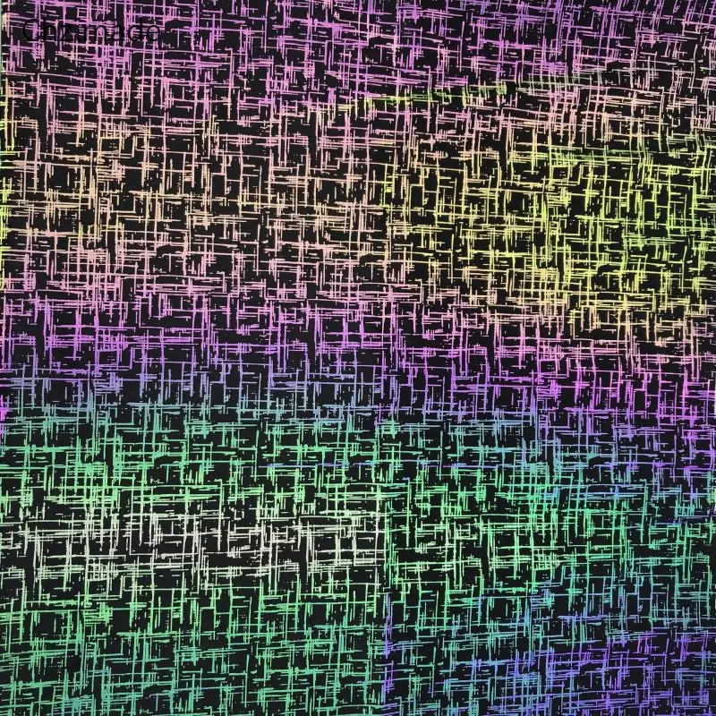 Chzimade 45x150 см Радужная ночь Переливающаяся светоотражающая ткань нейлон тафта ткань мешок для обуви Одежда Diy швейный материал