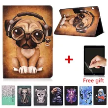 Кожаный чехол-подставка с животным узором для huawei MediaPad T5 10 AGS2-W09/L09/L03/W19 10,1 ''планшет мягкий чехол-кошелек+ пленка