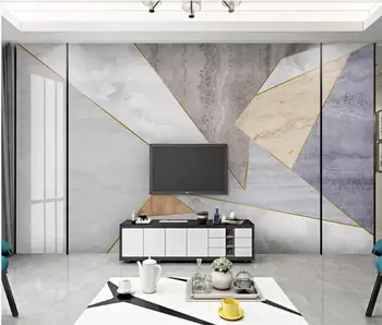 

Abstract Geometric Marble Wallpaper Wall Mural Papier Peint Mural 3d Novelty Art Paint Murales Creative Papers Home Improvement