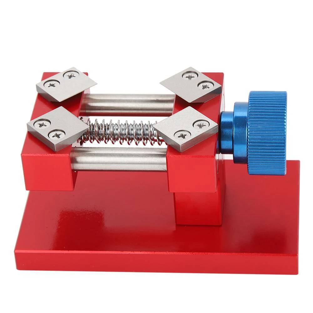 

Vise Clamp Screw Adjustable Aluminium Alloy Universal Nutcracker Table Watch Repair Tool DIY Clock Sculpture Mini Jaw