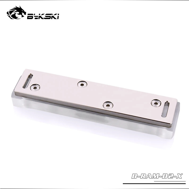 BYKSKI ram RGB кулер для процессора ram Радиаторы водяного охлаждения блок или двухканальный 2 шт ram охлаждаемый/медный охлаждаемый RGB радиатор