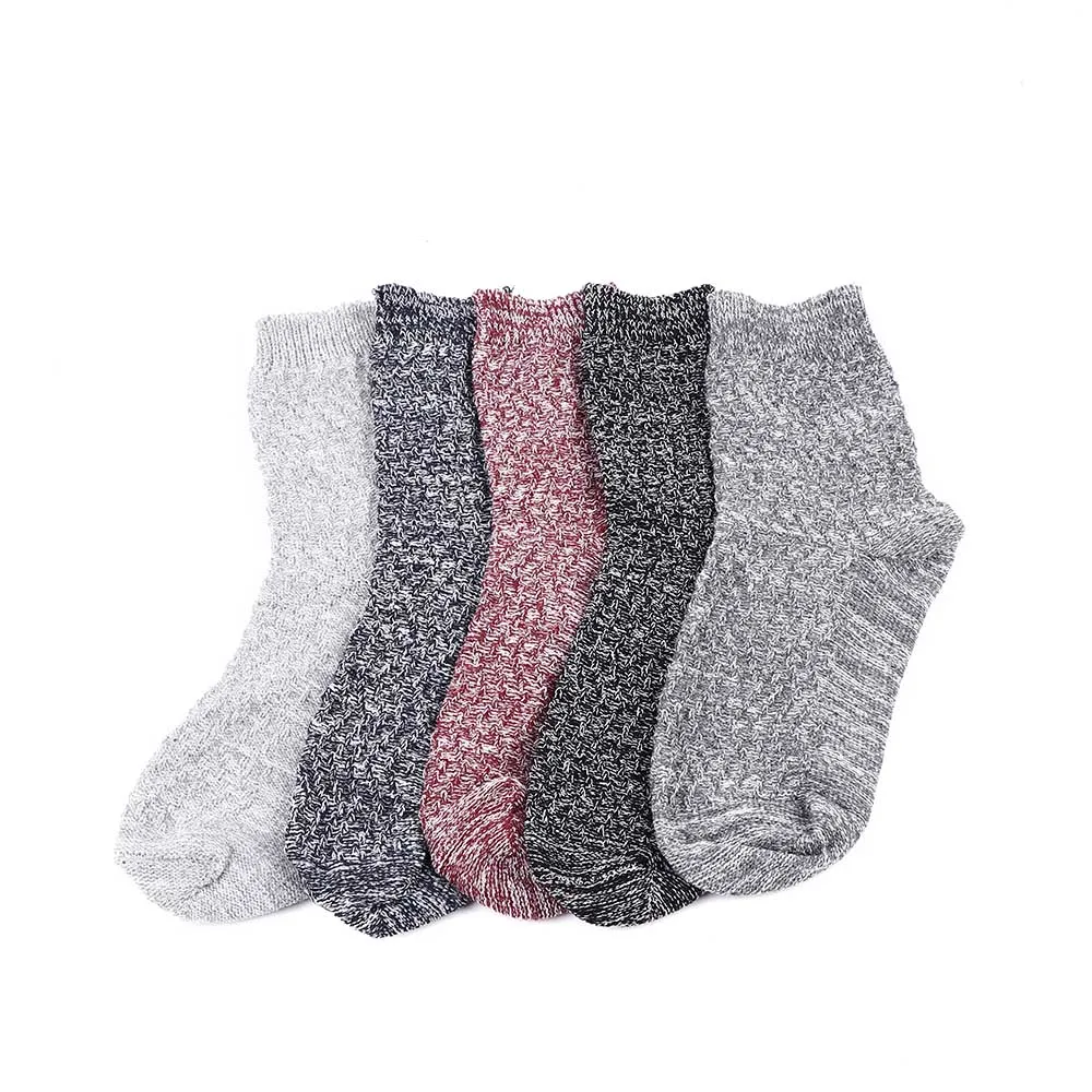1 пара модные осенне-зимние теплые мужские и женские вязаные хлопковые мягкие толстые теплые кашемировые носки Лидер продаж