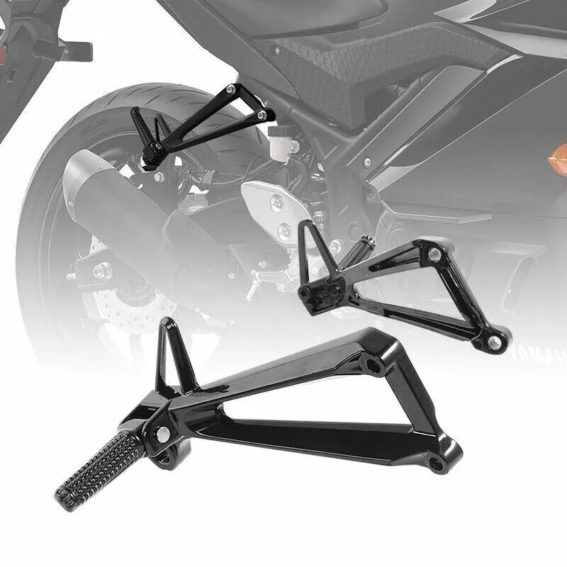 

Motorcycle Rear passenger FootPeg Footrest Bracket For YAMAHA YZFR3 YZF-R3 2015-2023 MT03 2020-2023