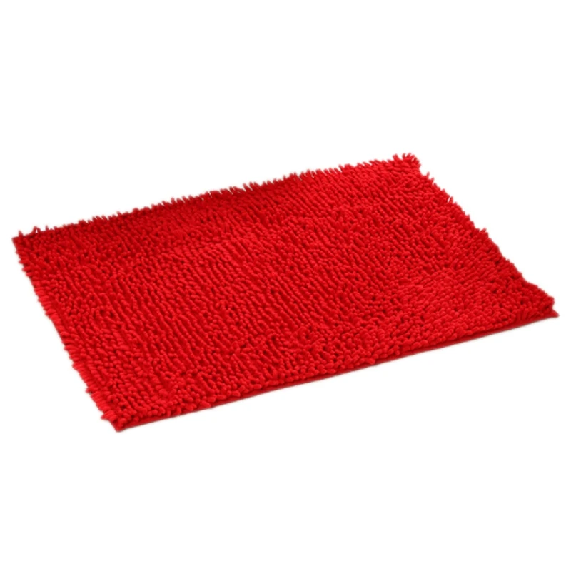 Bath Rug Luxury Chenille Bathroom Mat Extra Soft and Absorbent Shaggy Rugs Dry Perfect Plush Carpet Mats | Дом и сад