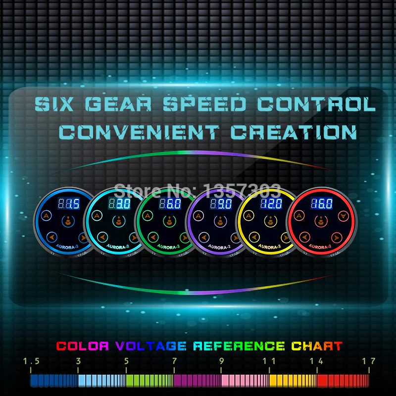 Все новые обновления Аврора II татуировки питания татуировки Мощность татуировки машина мощность светодиодный дисплей татуировки Мощность Suplly