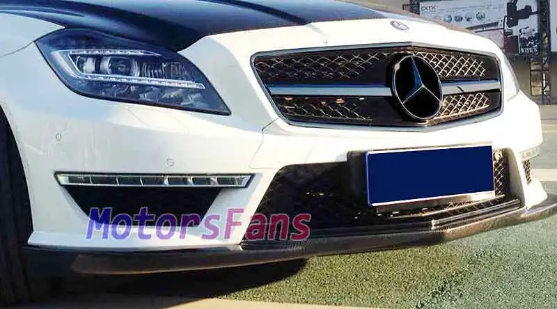 Окрашенный передний спойлер сплиттер для Benz W218 CLS63 Бампер 2011UP M050F