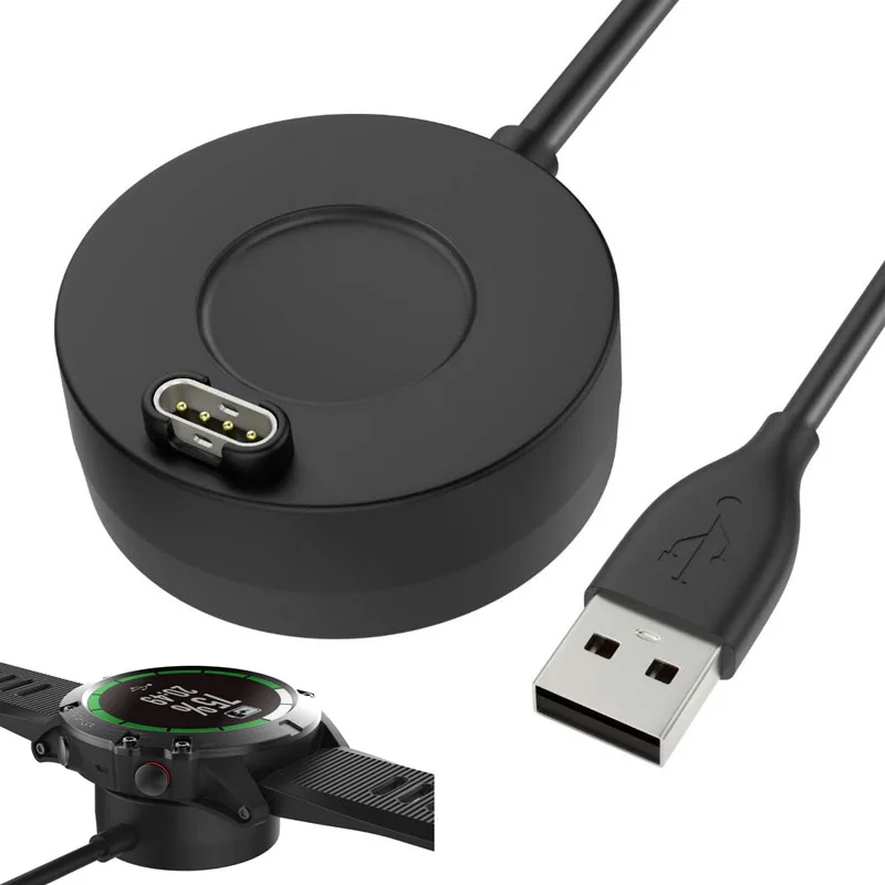 

Dock Charger USB Charging Cable Cord for Garmin Fenix 5/5S/5X Plus 6/6S/6X Pro Sapphire Venu Vivoactive 4/3 945 245 45 Quatix 5