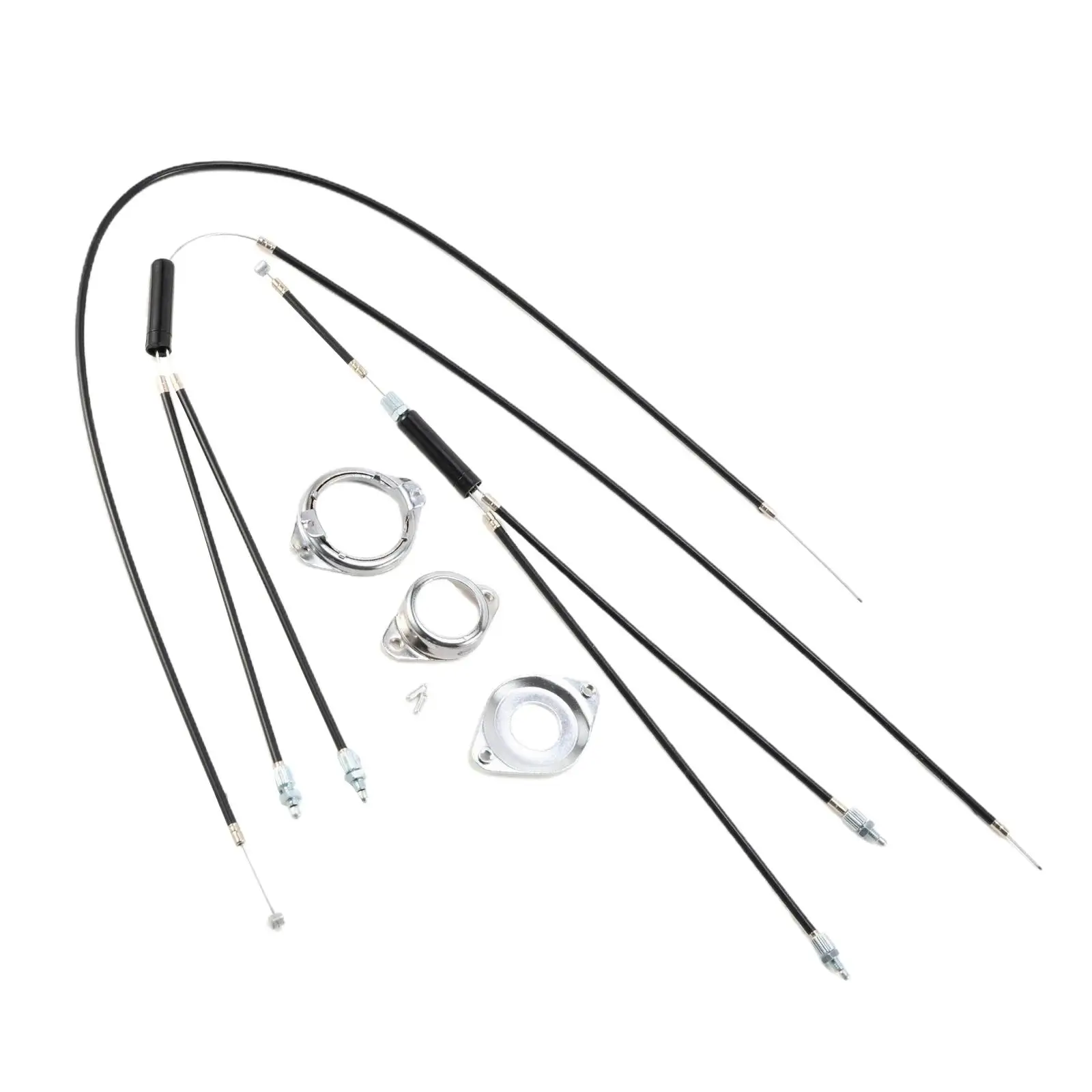 BMX Gyro Brake Cables Front Rear with Rotor Full Detangler Set BMX Gyro Brake Cables Front Rear with Rotor Full Detangler Set