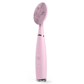 

Electric Facial Cleansing Brush Skin Pore Anti Aging Wrinkle Silicone Brush for Removing Skin'S Blackheads Cosmetic Foregoing