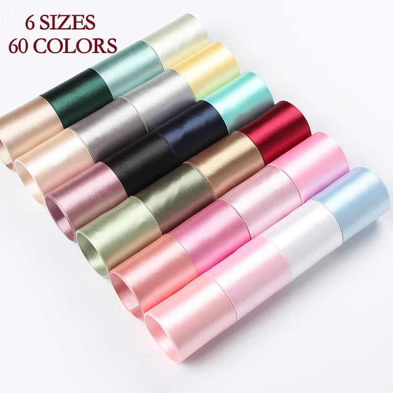 Nastro di seta colorato, larghezza 50 mm, larghezza nastro in raso arcobaleno, resistente alle intemperie, nastro largo e colorato, per confezioni regalo, matrimonio, fai da te