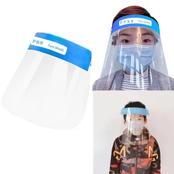 

Multipurpose Transparent Protective Adjustable Anti-saliva Dust-proof Full Face Cover Mask Visor Shield for adults for child