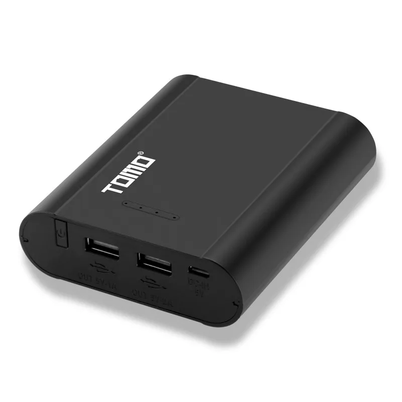 18650 Battery Charger 3.7v Power Bank Case Lithium Battery Smart Charger Storage Box LED Indicator USB Ports 4 Slots battery charger powerbank case