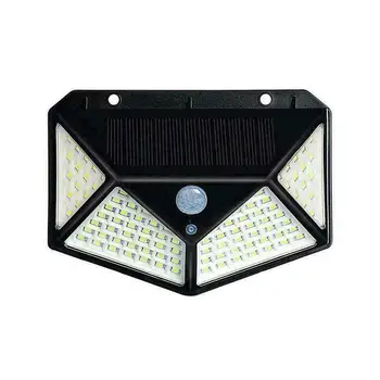 

Solar lights on all sides 100LED light human body induction lights wall lights garden lights street lights