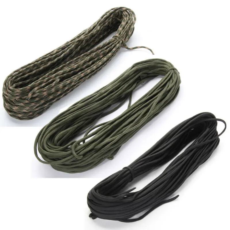 

31m Form Paracord Camouflage Rope Parachute Cord Outdoor Survival Lanyard Bracelet Camping Hiking Paracord Rope