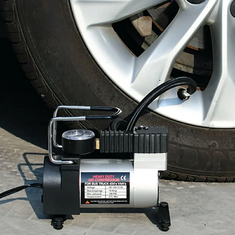 

12V Portable Car Electric Inflator PumpAir Compressor 80PSI Electric Tire Inflator Pump