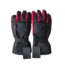 Электрические лыжные перчатки с регулировкой температуры литиевых батарей, теплые перчатки для катания на лыжах, пеших прогулок, вождения в холодную погоду