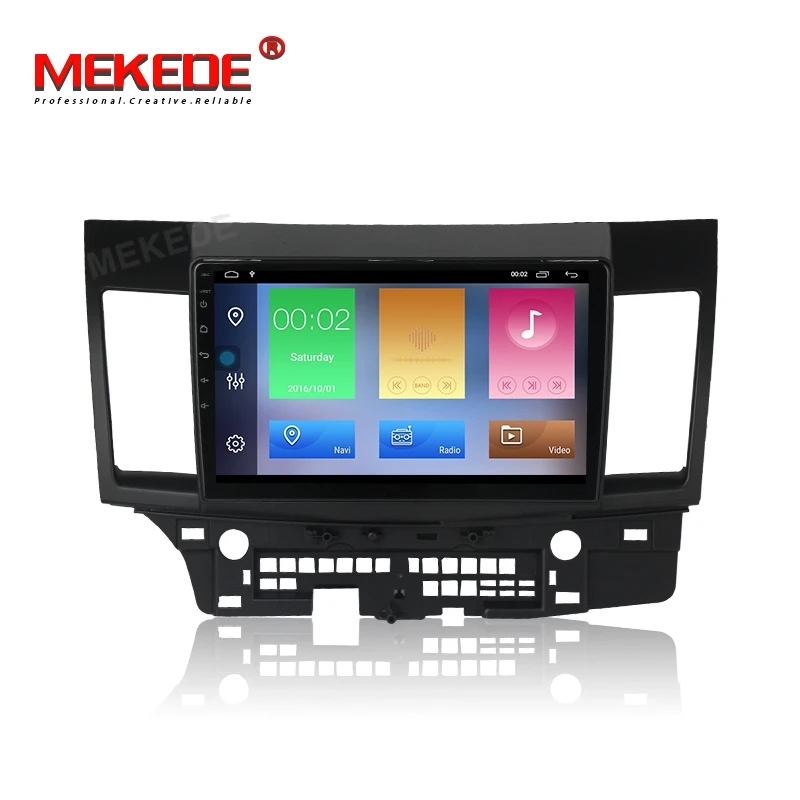 2G ram сенсорный авто-радио Android 9,0 автомобильный DVD мультимедийный плеер для Mitsubishi Lancer-ex 2008-2011 с wifi BT gps Камера просмотра