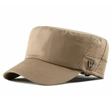 Новинка, военная шапка для отдыха с надписью W, мужские шапки, армейские кадетские головные уборы, хлопковые Регулируемые головные уборы цвета хаки с плоским верхом, уличная Солнцезащитная шапка