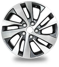 Новые оригинальные OEM части 16x6J, 17X6. 5J колеса из алюминиевого сплава для Suzuki Sx4 S-cross 2013 - Цвет: 17X6.5J SILVER