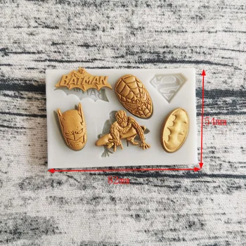 

Luyou 1pc Spiderman silicone mold cake molds cake decorating tools fondant chocolate gumpaste mold FM1926