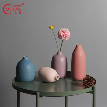 

MORANDI FLOWER VASES SMALL FOR DINING TABLE LIVING ROOM WEDDING CENTERPIECE HOTEL OFFICE NORDIC HOME DECORATION CERAMIC VASE POT