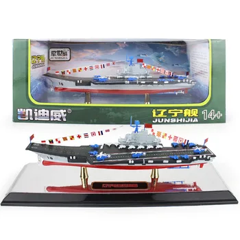 

KAIDIWEI 1:1000 Scale Diecast Alloy China Aircraft Carrier Liaoning Military BattleShip Model Ship Chinese Navy Model Decoration