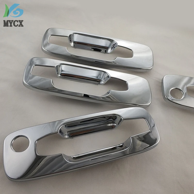 4PCS ABS Chrome plated Door Handle Bowl Covers Trim FOR Nissan X-Trail 2000-2010 T30 Accessories Car modification