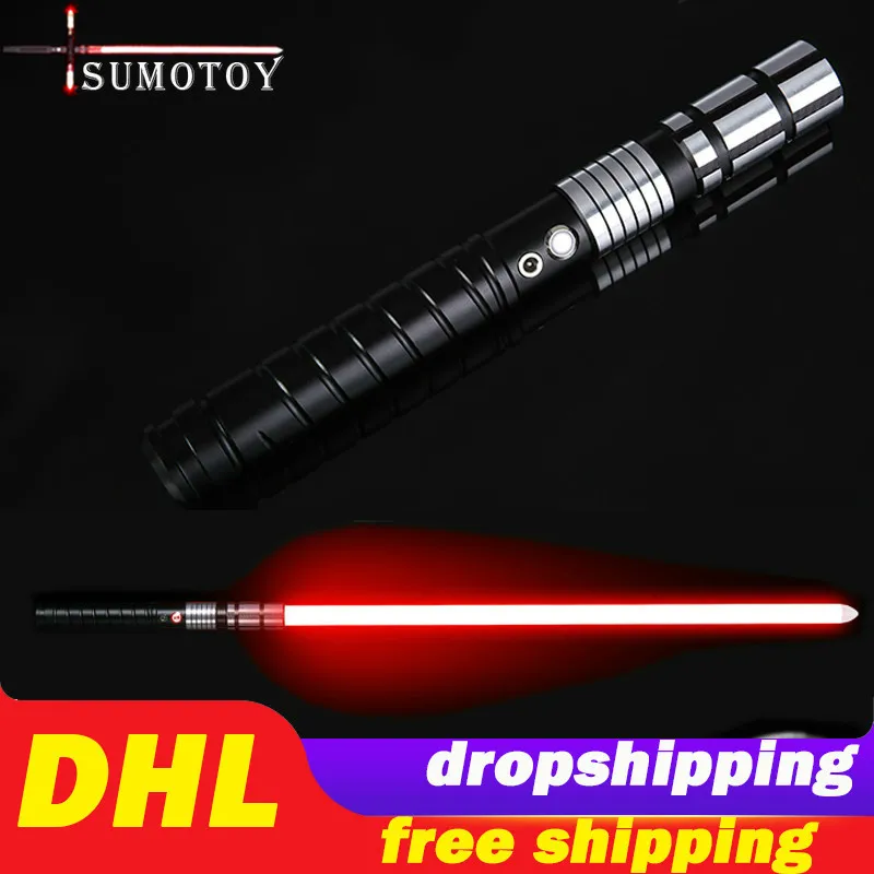 SUMOTOY HY RGB световой меч 11 цветов USB зарядка Металлическая рукоятка тяжелый звук