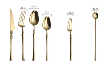 

KuBac Hommi 72Pcs Shiny Dinnerware Set with ice spoon 12 each