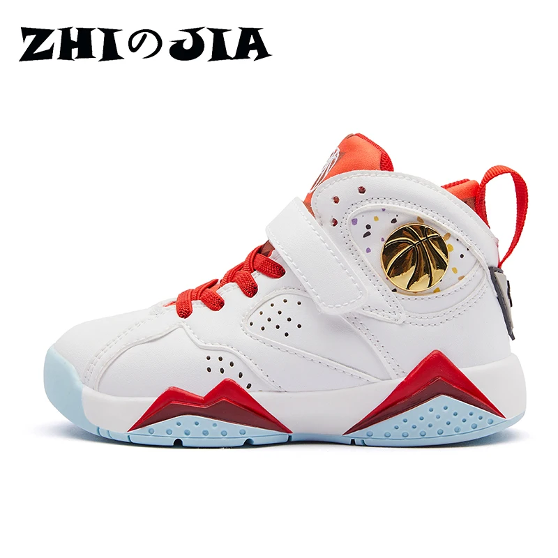 Children's Basketball Shoes Boys Sneakers Outdoor Trainers Non-slip Kids Sport Shoes kids sneakers,sports shoes,kids sports shoes,kids shoes