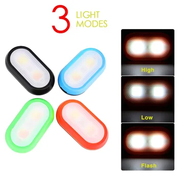 

Mini Portable Small Penholder Led Flashlight Night Walking lighting 3 Modes Clip Pocket Work Torch Battery Powered Night Lights