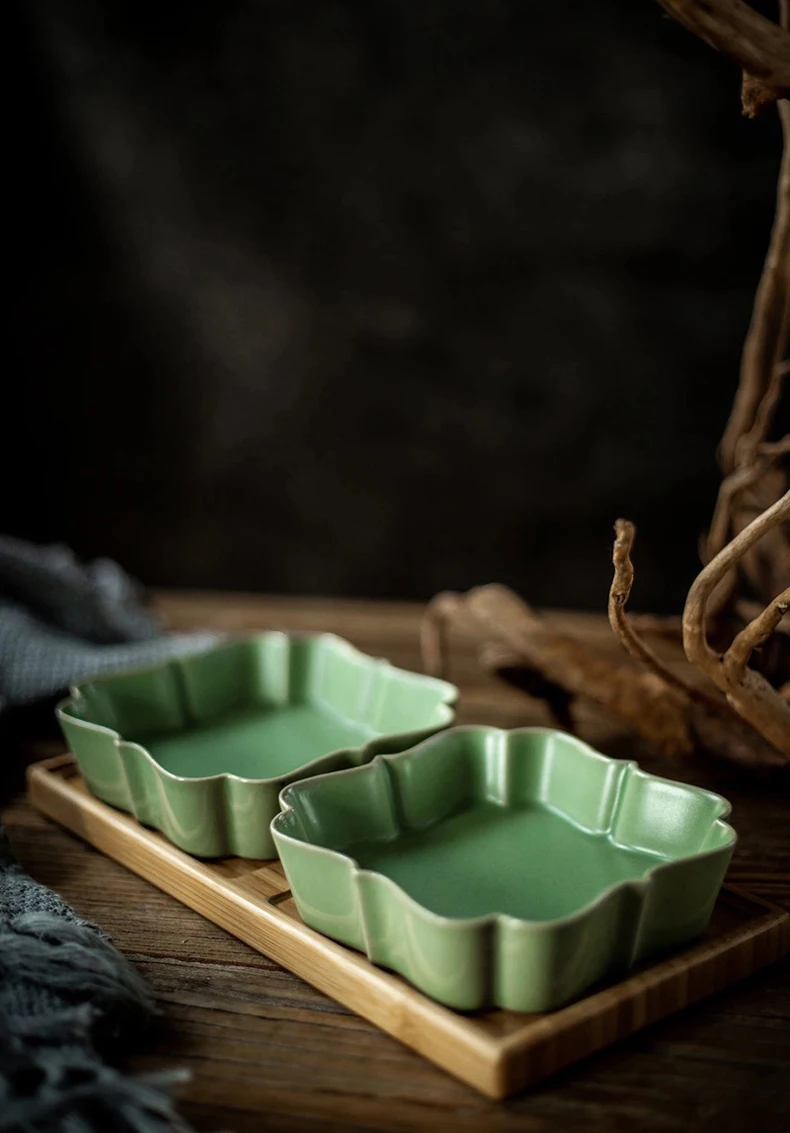 Изысканные китайские блюда Celadon Свадебный чайный набор, ShangLin Yue Kiln фирменный изысканный набор кунг-фу чайная чашка уникальный подарок