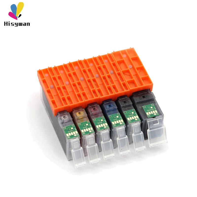 Hisywan PGI780 CLI781 чернильный картридж для Canon PGI 780 Pixma TR8570 TS9170 TS8170 принтер для Canon PGI-780 CLI-781