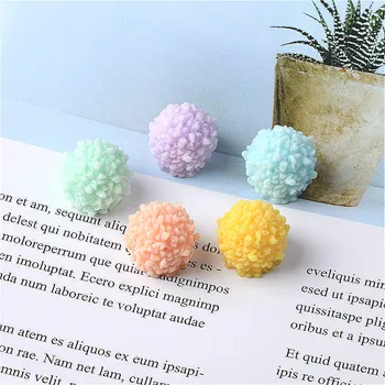 

10pcs/bag Resin Candy Grain Play Food Accessories Slime Toys Polymer Clay Molds Additives Slider Playdough DIY Cream Materials